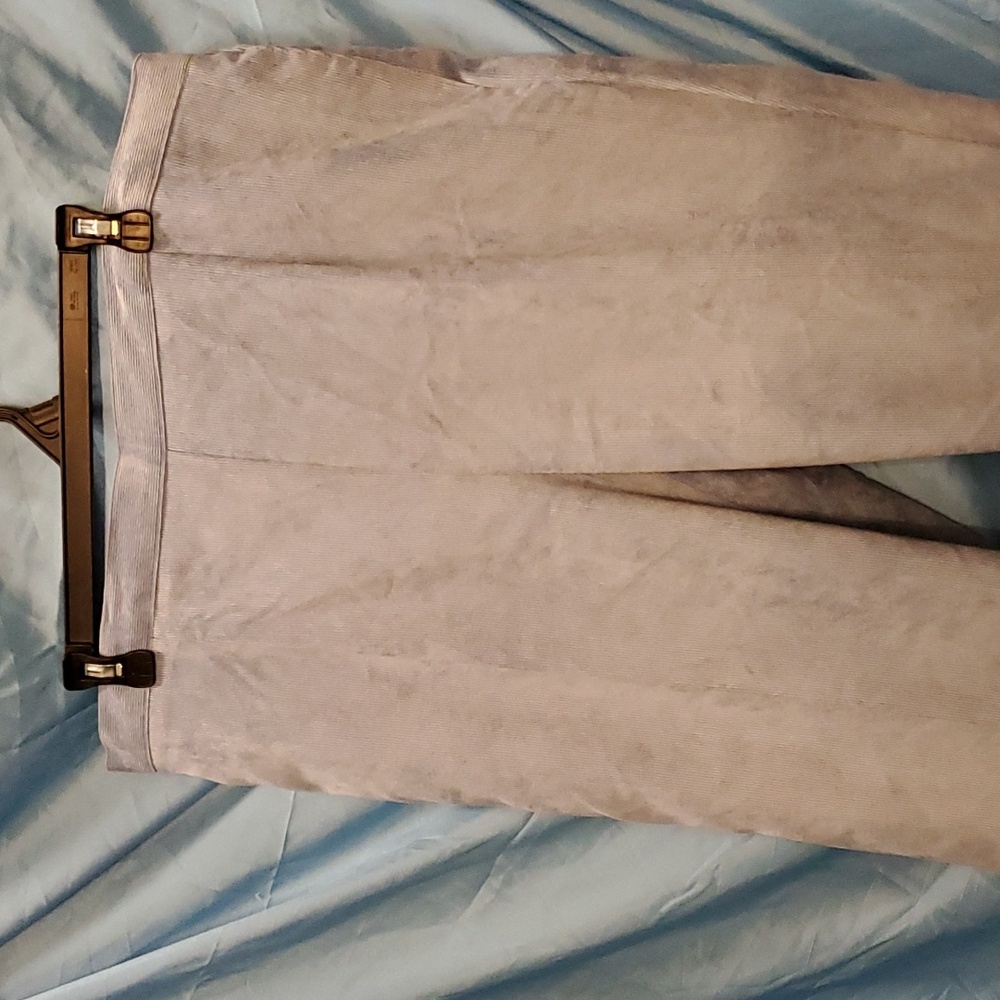 Micro corduroy Capri pants